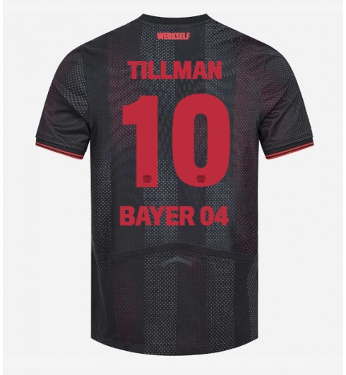 Bayer Leverkusen Malik Tillman #10 Domácí Dres 2025-26 Krátký Rukáv Bayer Leverkusen Malik Tillman #10 Domácí Dres 2025-26 Krátký Rukáv